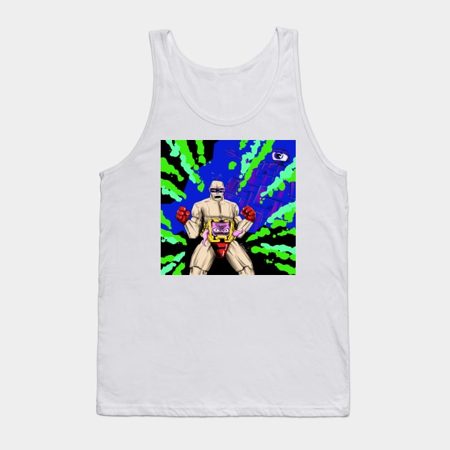 krang ecopop in technodrome madness Tank Top by jorge_lebeau